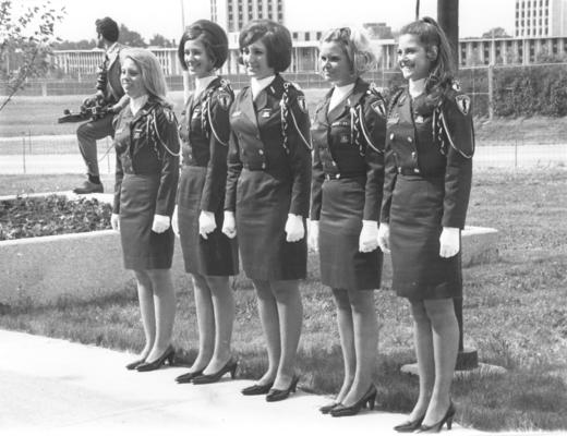 University of Kentucky; Miscellaneous; Five women in military uniform