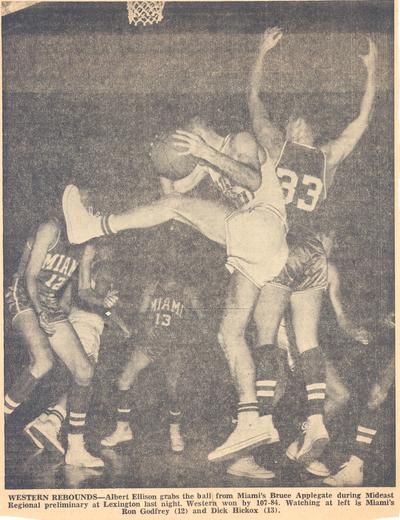 Newspaper and Magazine Clippings; Western Kentucky grabs a rebound
