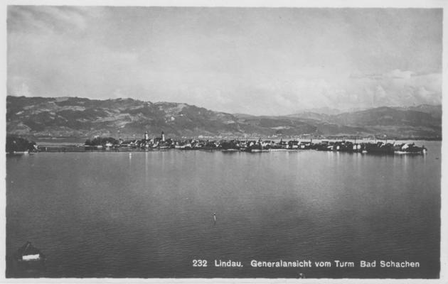 Postcard; Lindau