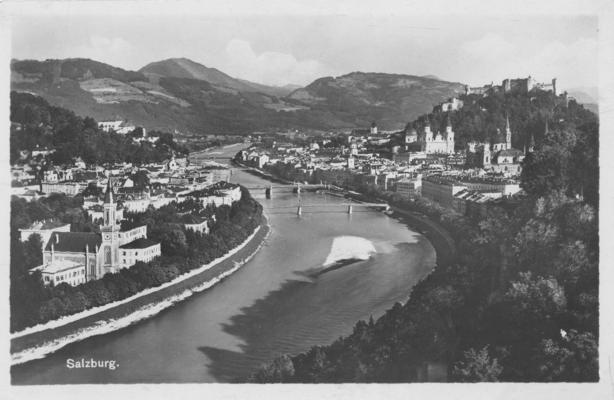 Postcard; Salzburg