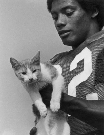 Professional Photos; Rodney Stewart and cat #1