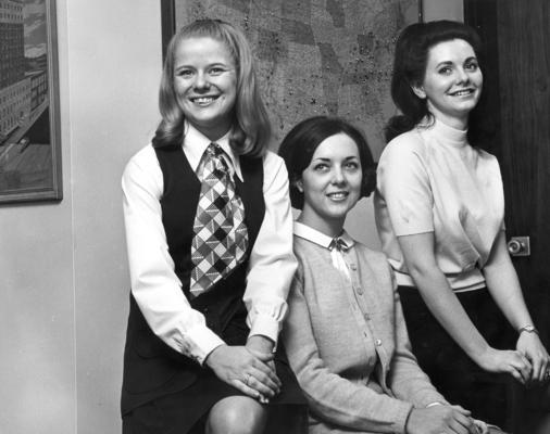 Women; Groups; Unidentified; Three young women sitting on one chair