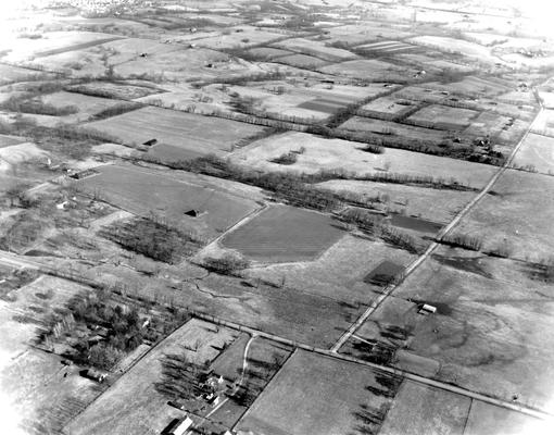 Aerial Photographs; Aerial view of farms #1