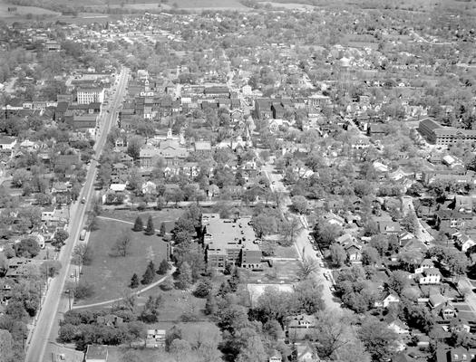 Lexington; Aerial Views; Aerial view of parts of Lexington and Georgetown