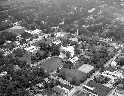 Transylvania University; Transy Aerial view #4