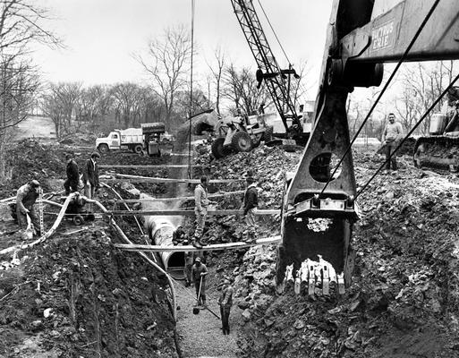 West Hickman Creek Interceptor; Sewer Construction; Reverse angle of #4649