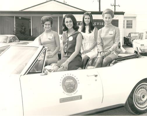 Beauty pageants; An official car of the Miss Kentucky Pageant