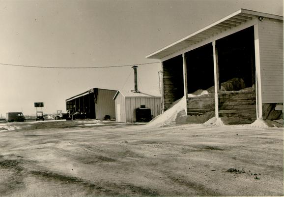 Buildings; Unidentified; Grain or salt storage shed [MISSING]