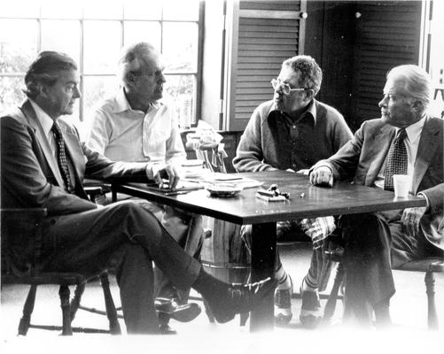 Carroll, Julian M.; Governor Carroll and associates at an informal get-together