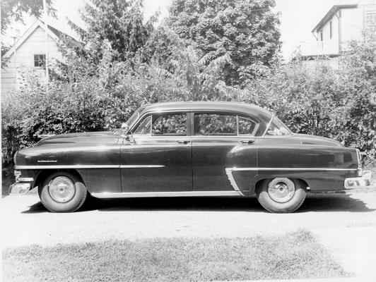 Cars and Other Vehicles; A four-door sedan from the fifties