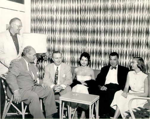 Dempsey, Jack; Jack Dempsey with Bob Cox and Ralph Campbell