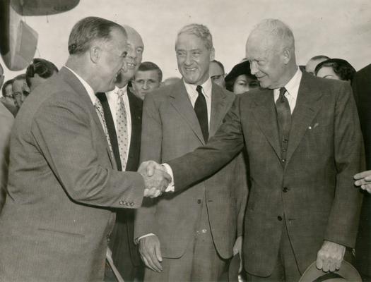 Eisenhower, Dwight D.; Chandler, Cooper, and Eisenhower