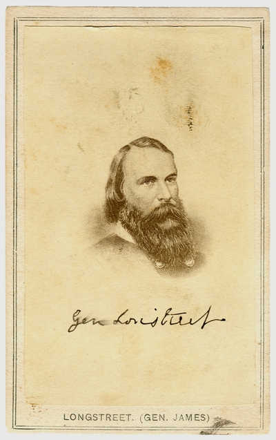 Lieutenant General James Longstreet (1821-1904), C.S.A