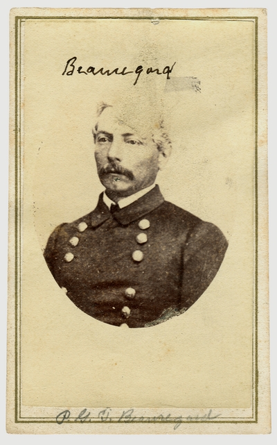 General Pierre Gustave Toutant Beauregard (1818-1893) C.S.A