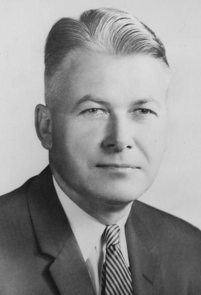 Combs, Bert, b. 1911, d. 1991, Alumnus, LL.B., 1937, Attorney, Judge, Kentucky Court of Appeals and United States Court of Appeals, 6th District, Governor of Kentucky and member, Board of Trustees, 1959 - 1963