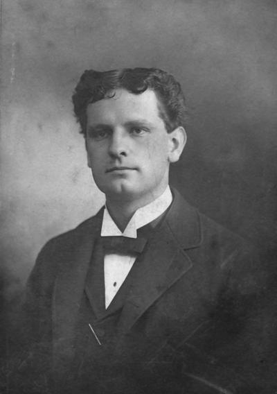 Cox, A. M., Alumnus, 1892, Bureau of Source Material in Higher Education, photographer: Randall, Ann Arbor, MI