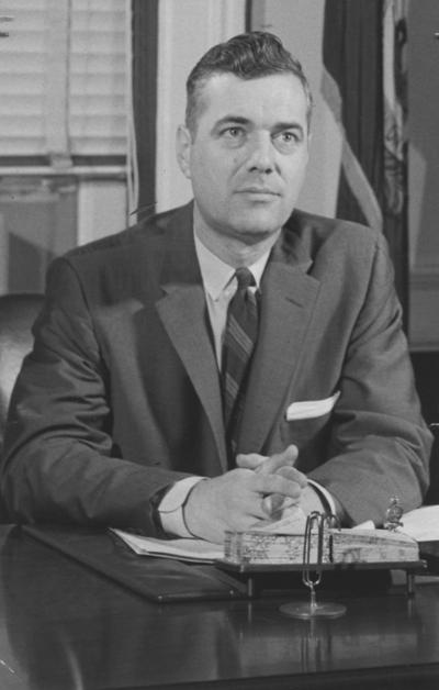 Dickey, Frank G., President, University of Kentucky, 1956 - 1963, Dean, College of Education