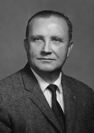 Farris, Elgan Brooks, Chief Engineer of the Department of Maintenance and Operations 1941-1971, Instructor of Mechanical Drawing, 1929 - 1971