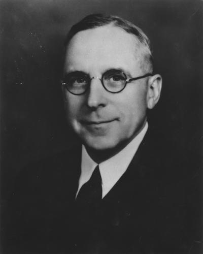 Freeman, William E., Professor and Dean, College of Engineering, Chair, Electrical Engineering Department 1921-1942, Alumnus, Bachelor Mechanical Engineering, 1904, birth 1880, death 1942
