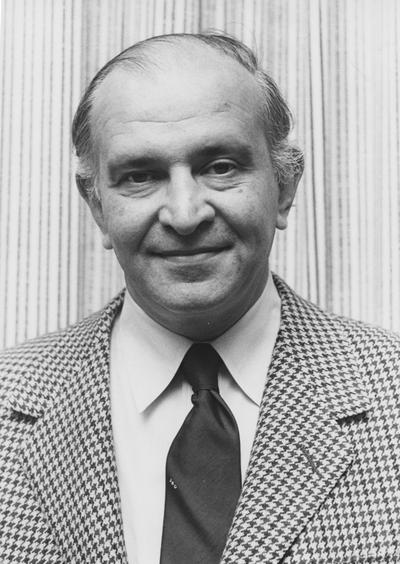 Gaines, John R., Member of Board of Trustees, 1975 - 1978, Photographer: University Information Services