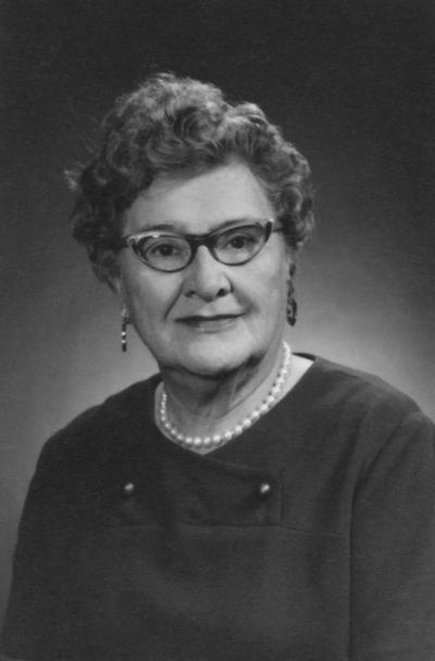 Gifford, Chloe, Alumna, College of Law, 1924, Director of University Community Services, Faculty, University Cooperative Extension Service