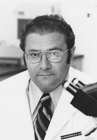 Goldenberg, Professor of Pathology and Executive Director of the McDowell Community Cancer Network