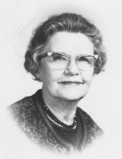 Haines, Ruth, Education Curriculum Instructor 1933-1970, Assistant Professor
