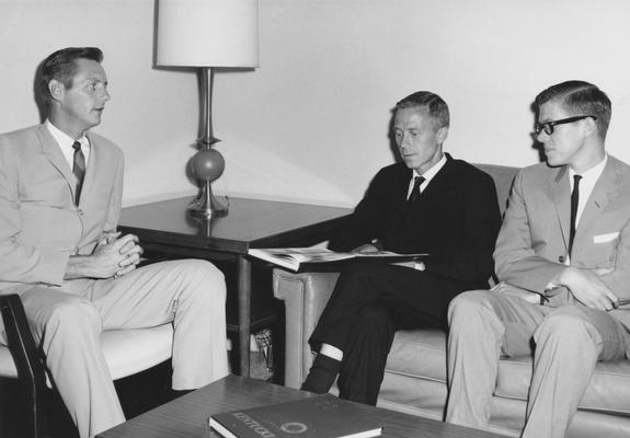 Harper, Kenneth Edward, Assistant Professor of Anthropolgy in College of Arts and Sciences, From Left to Right Hall, Harper, and Strache