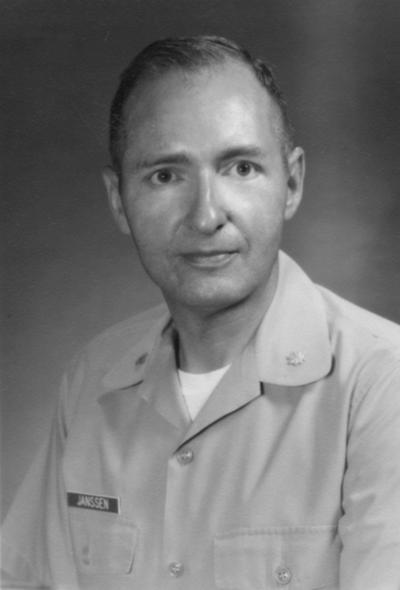 Janssen, Ronald W., Assistant Professor of Aerospace Science, Arts and Sciences 1970-1971