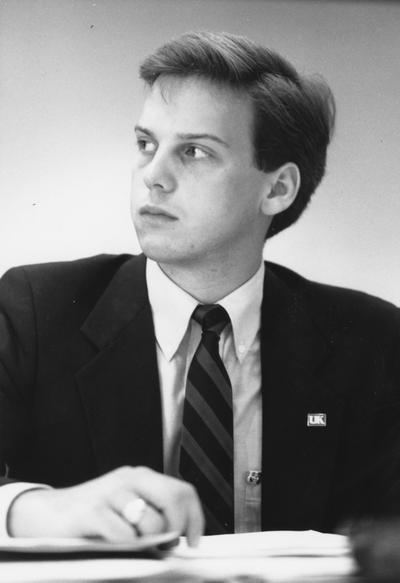 Lohman, Sean, Student Government Association President, member of the Board of Trustees 1989 - 91, member of the Board of Trustees