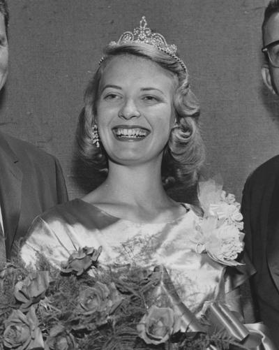 Maddux, Catherine E., 1961 alumna, Kentuckian Queen, from Public Relations Department
