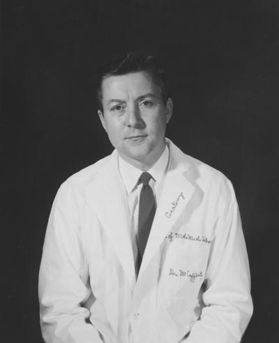 McCafferty, Robert Eugene, Assistant Professor of Anatomy