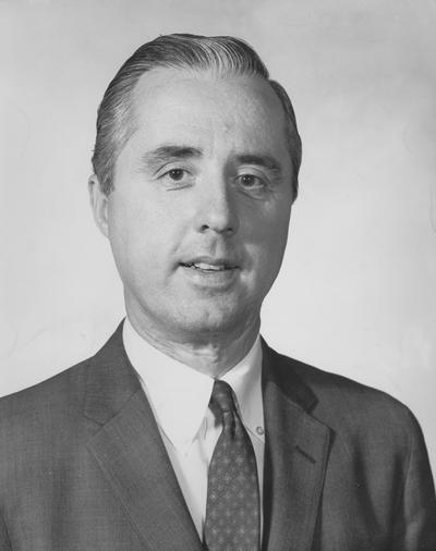 McCowan, Robert T., 1951 University of Kentucky Alumnus, Vice President of Ashland Oil Company, photograph used in Winter Kentucky Alumnus magazine and Lexington Herald Leader