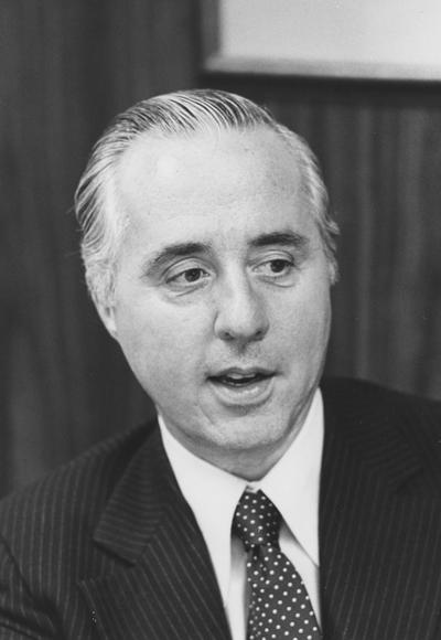 McCowan, Robert T., 1951 University of Kentucky Alumnus, Vice President of Ashland Oil Company, University of Kentucky 1981 - 86; 1988 - 89 Member of the Board of Trustees