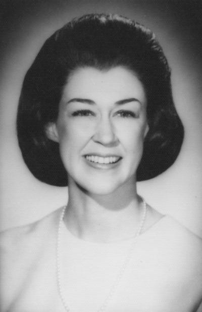 Palmer, Betty Jo, alumna and Assistant to the Dean of Women