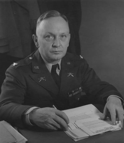 Paschel, Paul C., Head of Military Department March 1-April 10, 1942, from Militray Department