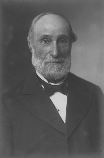 Patterson, James Kennedy, b.1833-d.1922, the first President at the University of Kentucky 1879-1910, and Presiding Officer 1968-1878