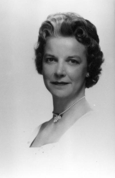 Blazer, Lucille, Member of Board of Trustees, 1967 - 1974, Secretary of the Board of Trustees and Chairman of the Medical School Committee, Spouse of Rexford Blazer