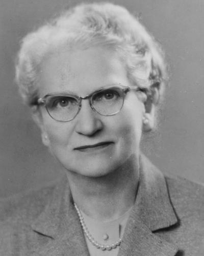 Pence, Sallie, Instructor and Assistant Professor of Mathematics and Astronomy 1929-1963, Visited about 100 Kentucky high schools and colleges to outline opportunities in mathematics as a carrer, she was the visiting lecturer for the Kentcuky Section of the Mathematics Association of America