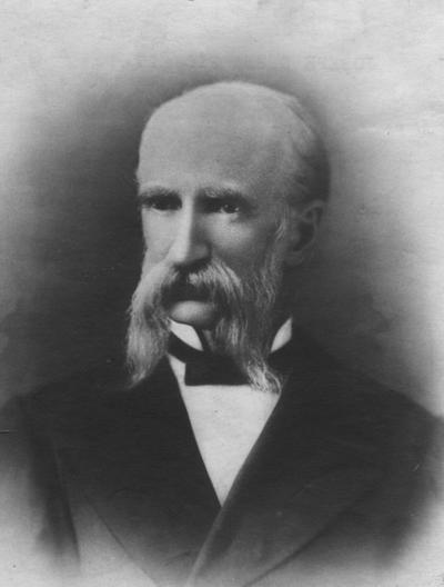 Pickett, Jospeh Desha, b.1824-d.1903, Second Presiding Officer of the Agricultural and Mechanical College of Kentucky (1868 - 1869) which was a department of the Kentucky University, Photographer: University of Kentucky Press