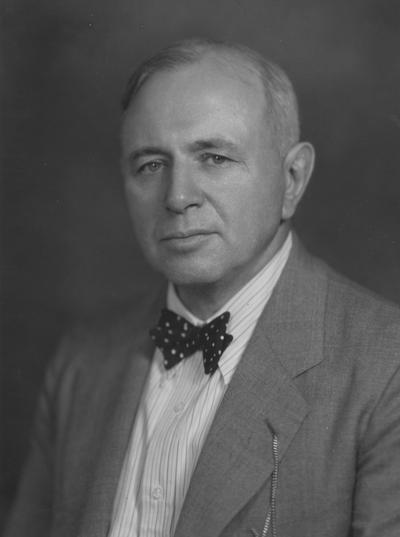 Randall, Frank Hall, born December 10, 1877, died, Janurary 11, 1958, Professor of Law 1928-1950, photographer: Adam Pepiot