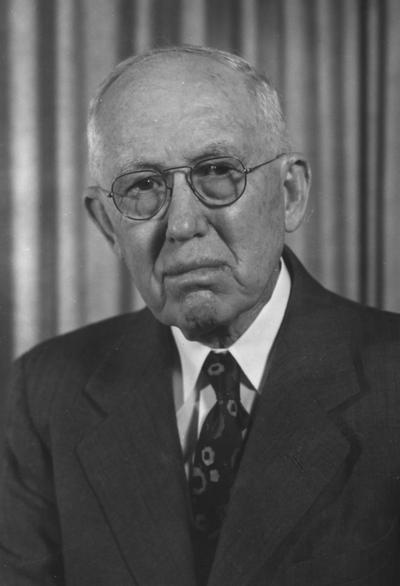 Roberts, George, Acting Dean in the College of Agriculture, photograph by Robert C. May