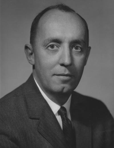 Russell, Dr. James E., benefactor, from Public Relations Department, photograph by Fabian Bachrach