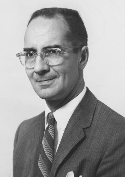Schwert, George W., Professor and Chairman of Department of Biochemistry, from Public Relations Department
