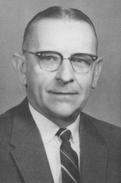 Shaver, Robert, Instuctor and Professor of Civil Engineering 1931-1957, Dean of College of Engineering 1957-1970