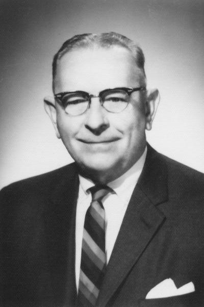 Shaver, Robert, Instuctor and Professor of Civil Engineering 1931-1957, Dean of College of Engineering 1957-1970