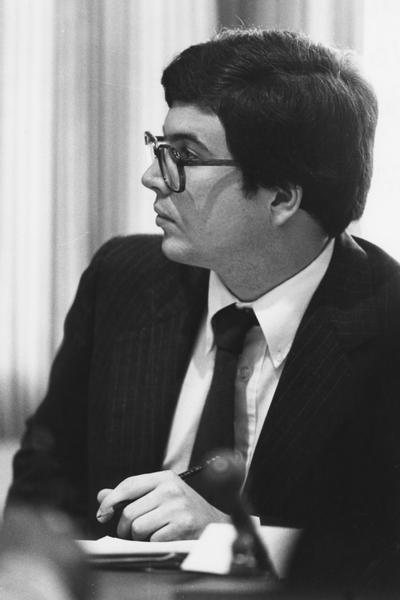 Sturgeon, Brad, Student Government President and 1980 - 1981 Member of the Board of Trustees