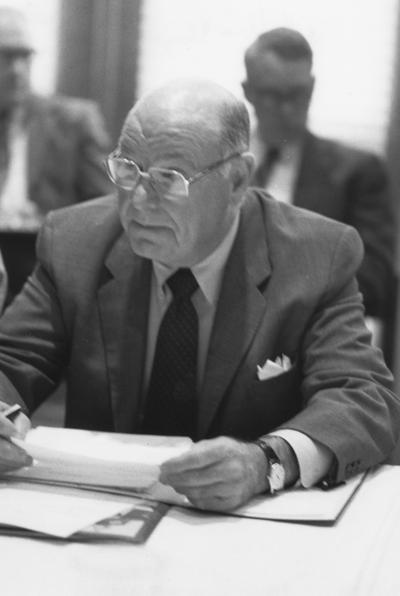 Sturgill, William, 1946 alumnus and businessman who served 19 years as a Member of the Board of Trustees, including 10 years as Board Chair, a tenure longer than any other