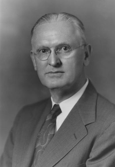 Taylor, William, b. 1885- d. 1949, Professsor of Education, Dean of College of Education 1923-1949, photograph by Adam Pepiot Studio, from Public Relations Department