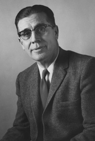 Ward, William S., Professor of English, photograph by John P. Arena